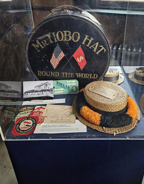 Mr. Hobo Hat pop up display Luzerne County